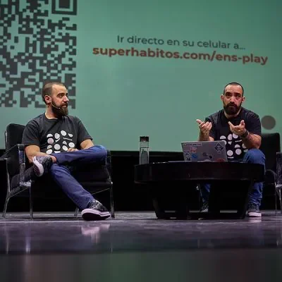 Mati y Santi en ENS 2025